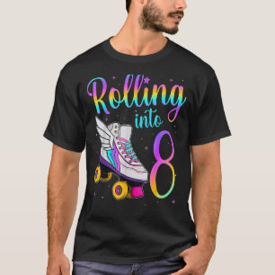 Camiseta Rolando em 8 anos, vou virar 8 rotações