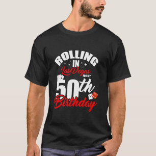 Camiseta Rolando Em Las Vegas Para O Meu 50º Aniversário En