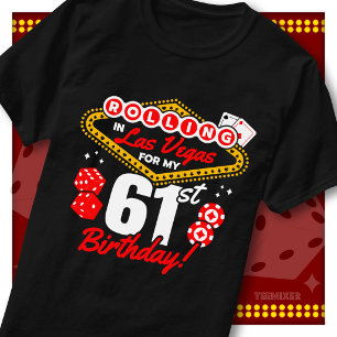 Camiseta Rolando no Aniversário de 61 anos Festa no Cassino