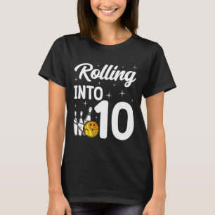 Camiseta Rolando para 10 Boliches 10º Aniversário