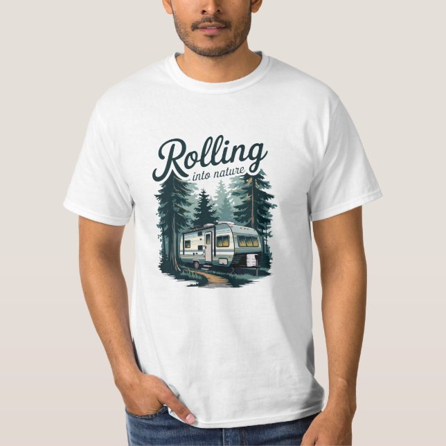Camiseta Rolando para a Natureza (Frente)