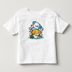 Camiseta Rolando Para Maio Como Pups Felizes - Cachorro Pri