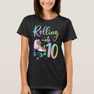Camiseta Rolando Para O Gi De Pé De Aniversário De 10 Anos