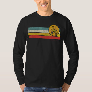 Camiseta Rolante Deslizando Vintage em Descanso Estilo Retr