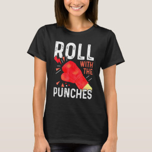 Camiseta Rolar Com O Treinamento De Treinamento Em Boxing