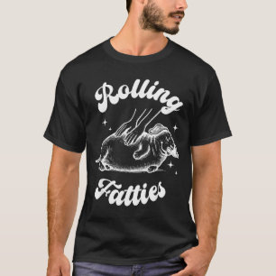 Camiseta Rolar Gorduras Cachorro Dachshund Maconha Cachorro