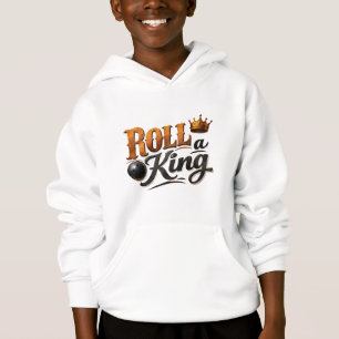 Camiseta Role um Rei – Moletom com Capuz para Crianças de B