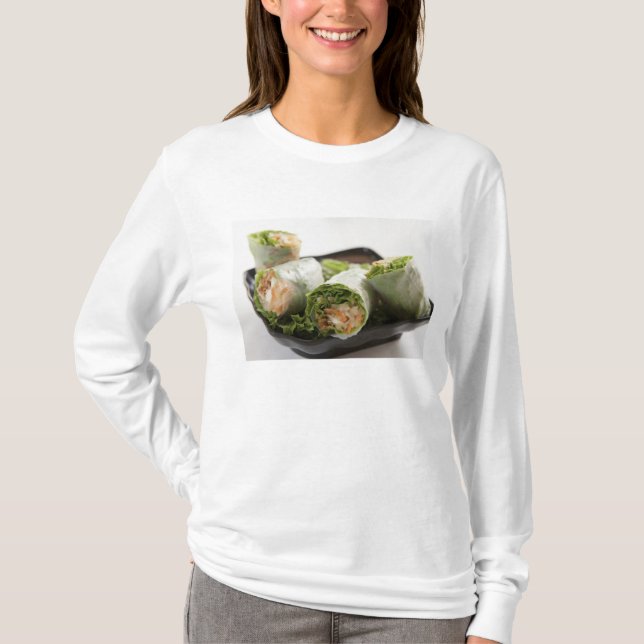 Camiseta Rolinhos Primavera de Legumes (Frente)