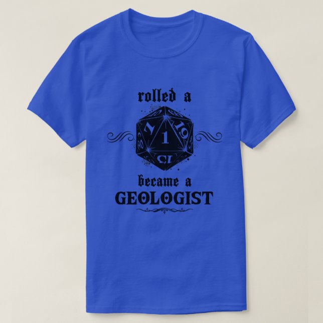 Camiseta Roll Geologista sem Sorte (Frente do Design)