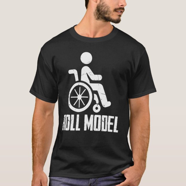 Camiseta Roll Modelo Paraplégico (Frente)