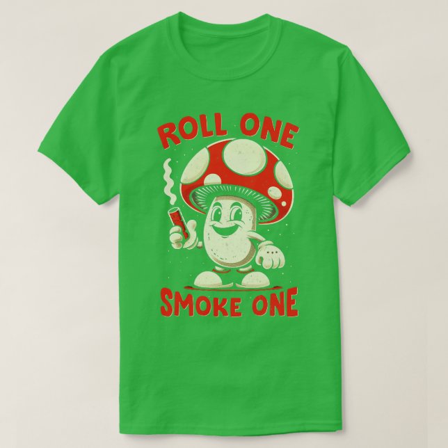 Camiseta Roll One Smoke One (Frente do Design)