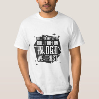 Camiseta Roll para iniciativa