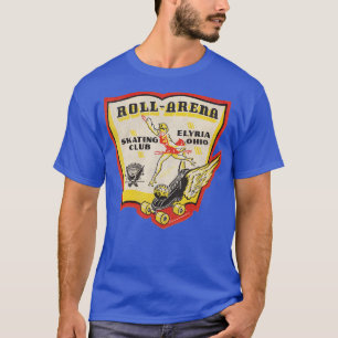 Camiseta RollArena Roller Rink Vintage Defunct Skating Club