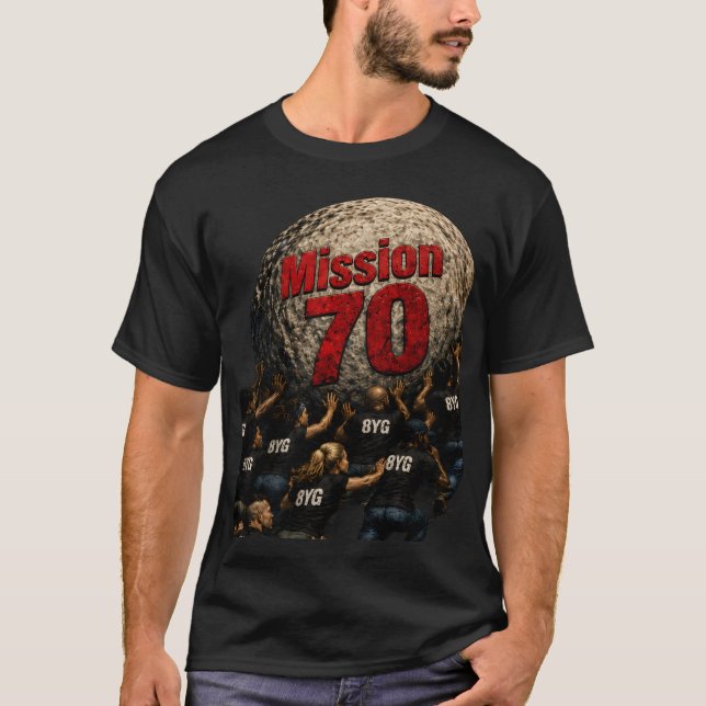 Camiseta Rollback Missão 70 (Frente)