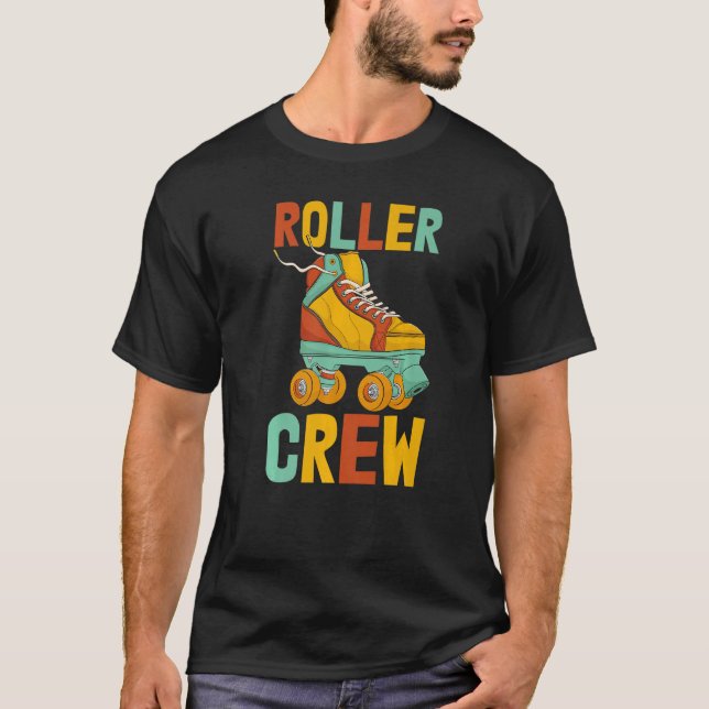 Camiseta Roller Crew Women Skating Rolling Calçados Anivers (Frente)
