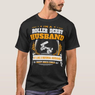 Camiseta Roller Derby Marido Presente de Natal ou Aniversár