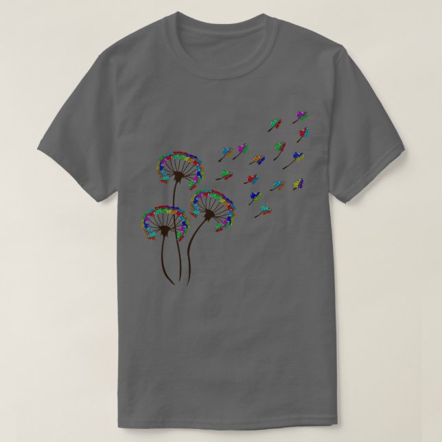 Camiseta Roller Derby Shirt Dandelion Roller Derby Lover (Frente do Design)