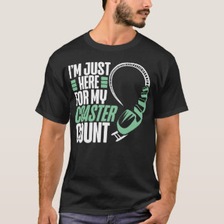 Camiseta Roller Porta copos Amusement Park Estou aqui para