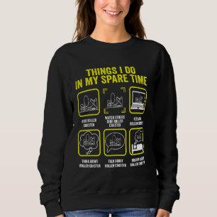 Camiseta Roller Porta copos Coisas Que Eu Faço Em Meu Cilin
