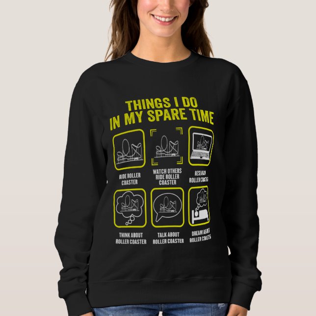 Camiseta Roller Porta copos Coisas Que Eu Faço Em Meu Cilin (Frente)