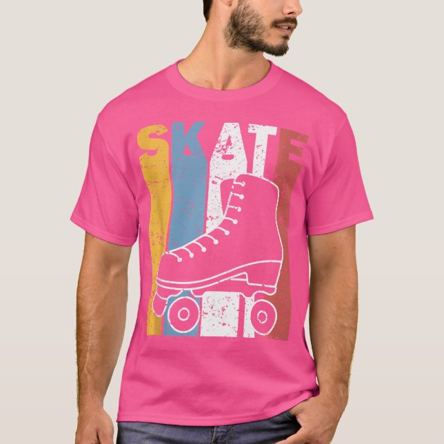 Camiseta Roller Skates Rastreamento em Linha (Frente)