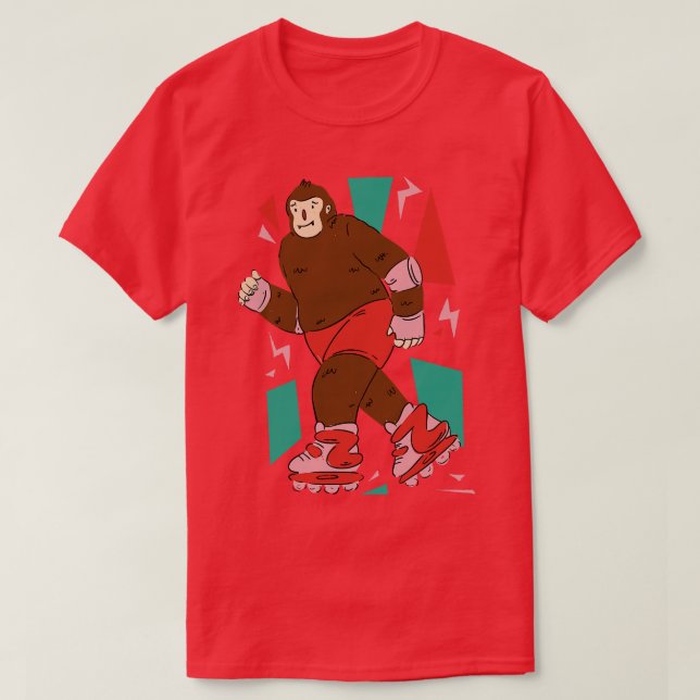 Camiseta Roller Skating (Frente do Design)