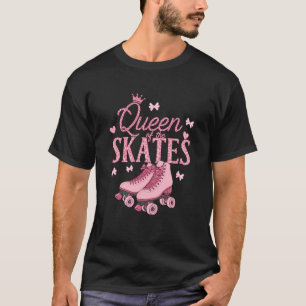 Camiseta Roller Skating 80s Roller Skater Rainha do Roll
