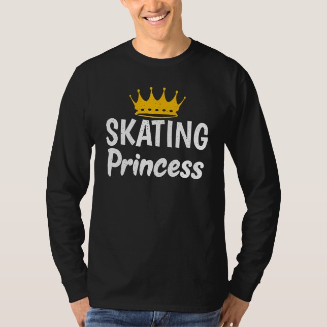 Camiseta Roller Skating Princess (Frente)