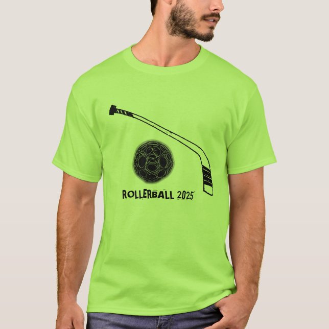 CAMISETA ROLLERBALL 2025 ' (Frente)