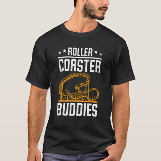 Camiseta Rollercoaste dos Campos de Porta copos Roller (Frente)