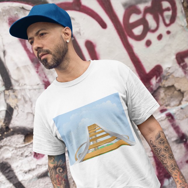 Camiseta Rollercoaster Track (Criador carregado)