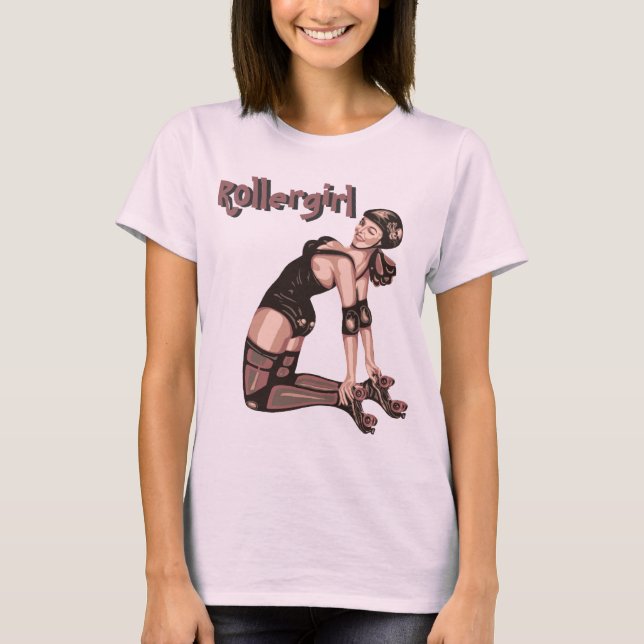 Camiseta Rollergirl tee (Frente)