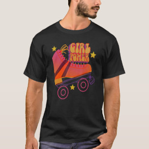 Camiseta Rollerskates Retro Rollerskate anos 80 Roller Disc