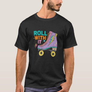 Camiseta Rollerskates retrorreflectores Rastreamento do cil