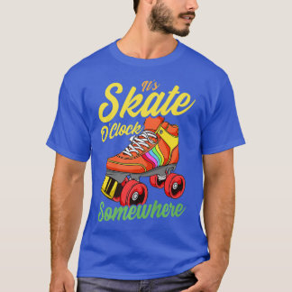 Camiseta Rollerskates T Shirt Vintage Roller Skating