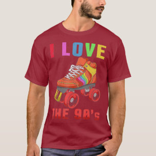 Camiseta Rollerskates T Shirt Vintage Roller Skating