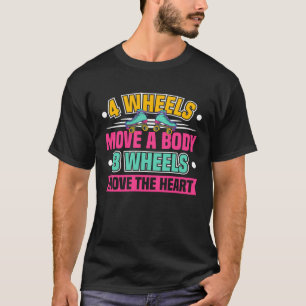 Camiseta Rollerskating Retro 90s Roller Disco Skater