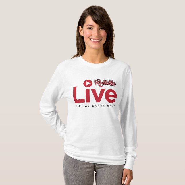 Camiseta Rolletes Experimentam o Virtual Live Long Sleeve (Frente Completa)
