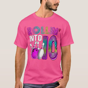Camiseta Rollin Para 10 Boliches, Festa de aniversário 10º