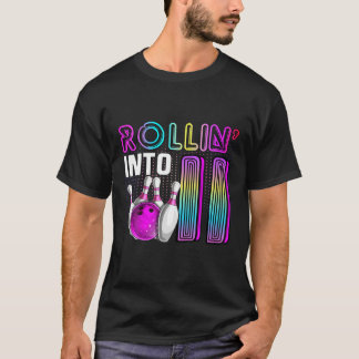 Camiseta Rollin para 11 11 Boliche Birthda