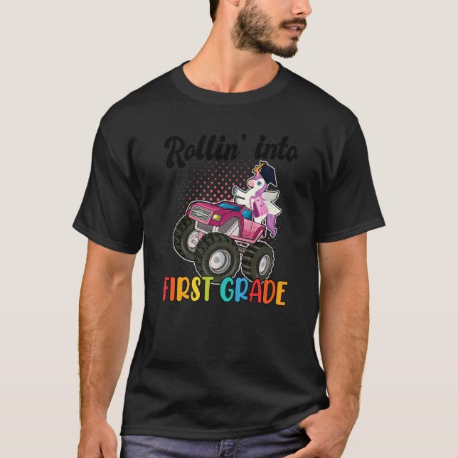 Camiseta Rollin' Para A Primeira Classe 1 ruas (Frente)