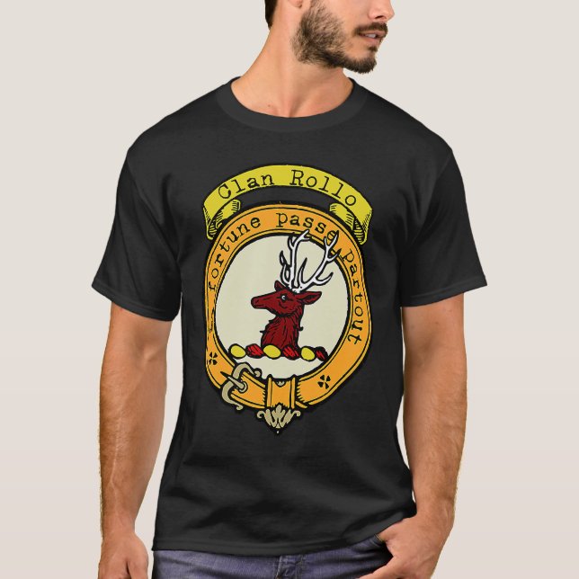 Camiseta Rollo Clan Scottish Crest (Frente)