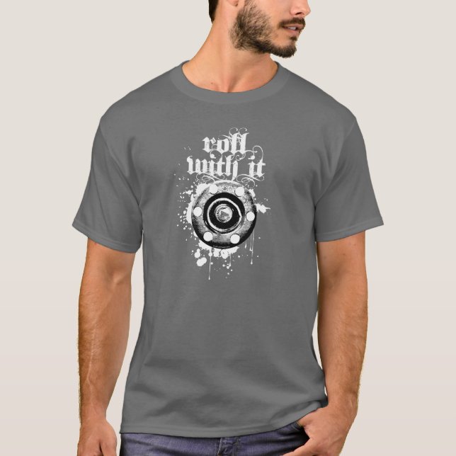 Camiseta Rolo com ele (hóquei do rolo) (Frente)
