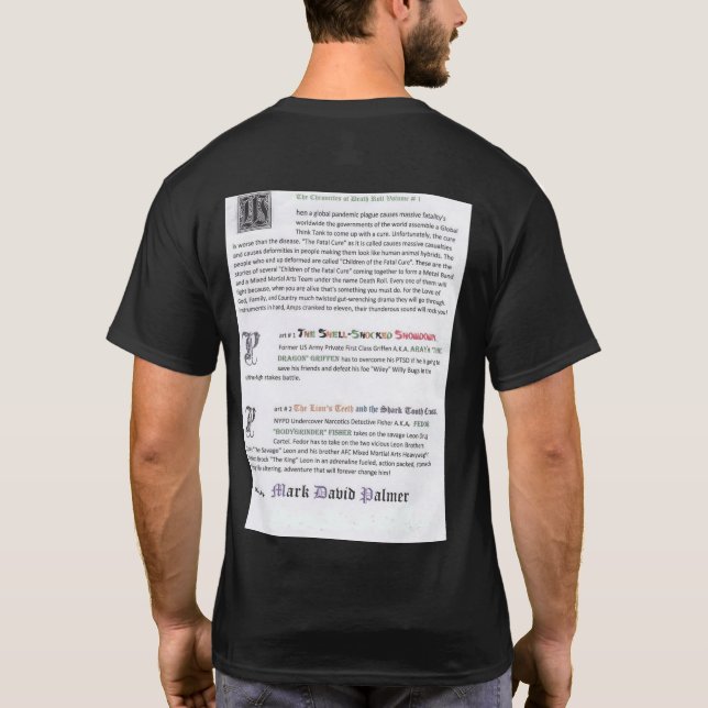 Camiseta Rolo da morte - prova final (Verso)