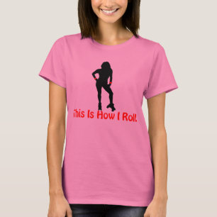 Camiseta Rolo de Derby do rolo