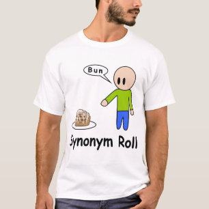 Camiseta Rolo do sinónimo