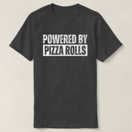 Camiseta Rolos de Pizza Engraçados para Presente de Homem A