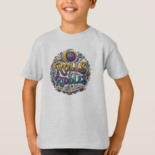 Camiseta Rolos e Enigmas