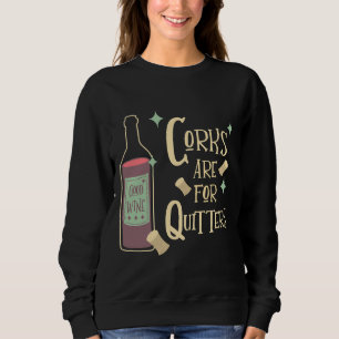 Camiseta Rolos São Para Quem Desiste Bebedor de Vinho Meado