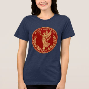 Camiseta Roma Aeterna – Vitória Alada Romana SPQR